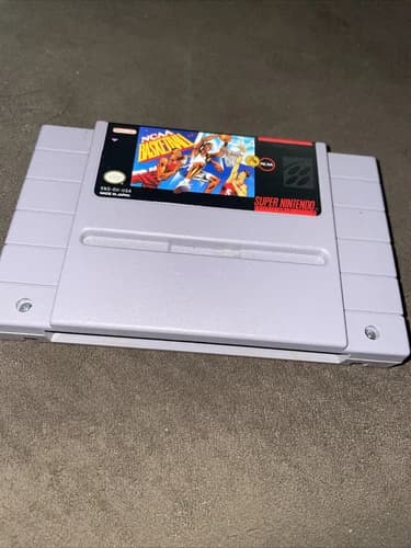 NCAA Basketball (Super Nintendo Entertainment System) SNES Authentic Tested