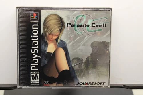 Parasite Eve II 2 (Sony Playstation 1 PS1) Complete w/ Manuals TESTED