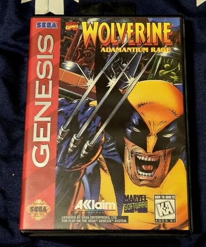Wolverine: Adamantium Rage (Sega Genesis, 1994)