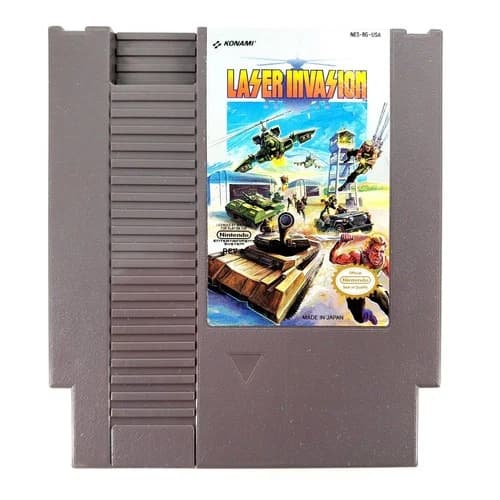 Laser Invasion (Nintendo Entertainment System, 1991) Authentic Cart Only Tested
