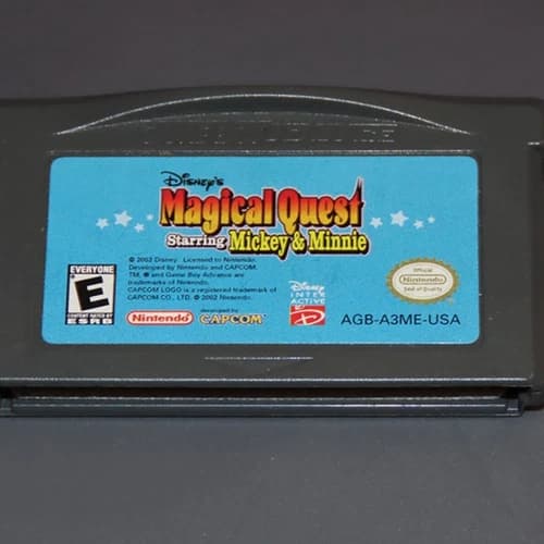 Magical Quest Starring Mickey and Minnie Gameboy Advance Video Game - GBA