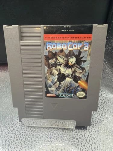 Robocop 3 Nintendo NES Authentic Tested Cleaned