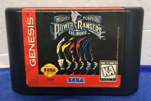 Mighty Morphin Power Rangers: The Movie (Sega Genesis, 1995) Tested!