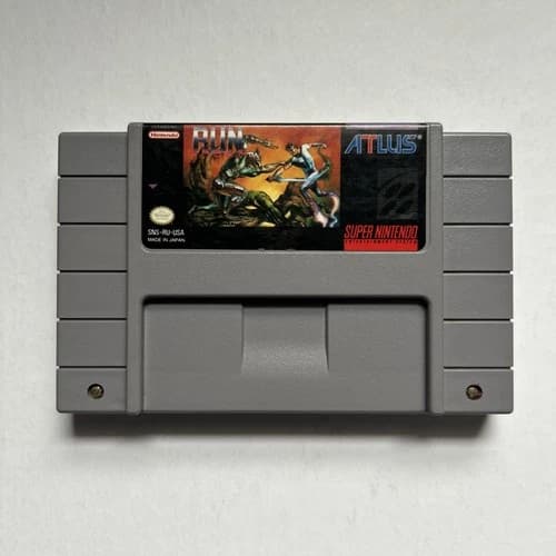 Run Saber (Super Nintendo Entertainment System, SNES) Authentic