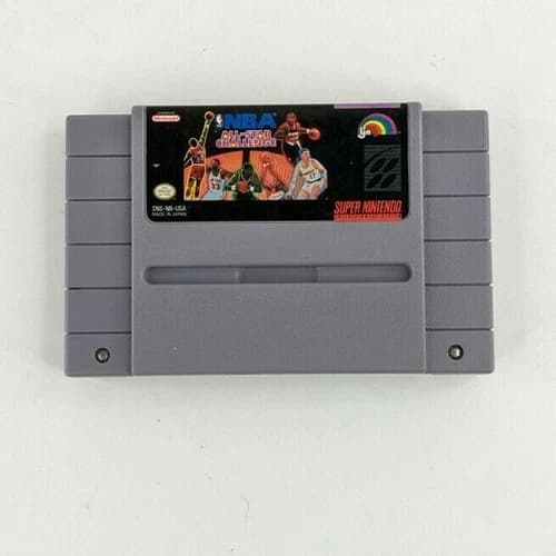NBA All-Star Challenge (Super Nintendo SNES) Cartridge Only, Authentic & Tested