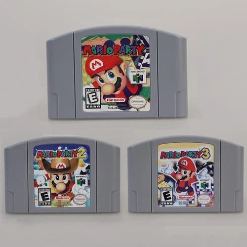 Mario Party 1 2 3 for N64 NTSC Version Retro Games