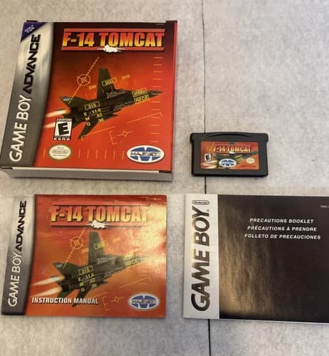 F-14 Tomcat (Nintendo Game Boy Advance (2001) CIB, Tested working