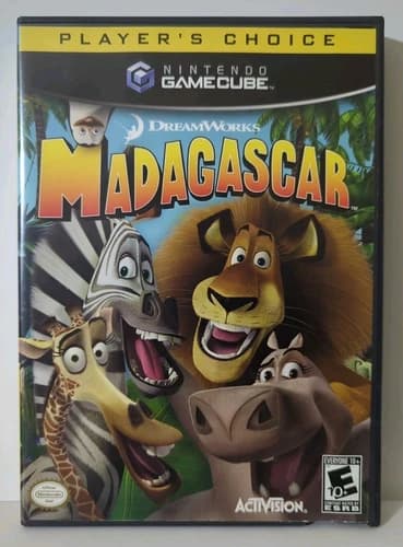 Madagascar Nintendo GameCube Complete W/ Manual CIB