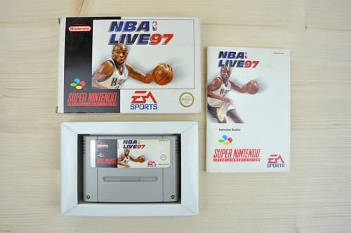 SNES - NBA Live 97 - (CIB, with manual)