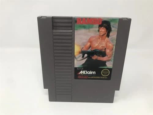 Rambo - Nintendo Entertainment System NES - Game Cartridge Only