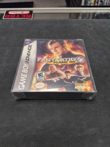 Fantastic 4 Flame On GBA Gameboy Advance CIB