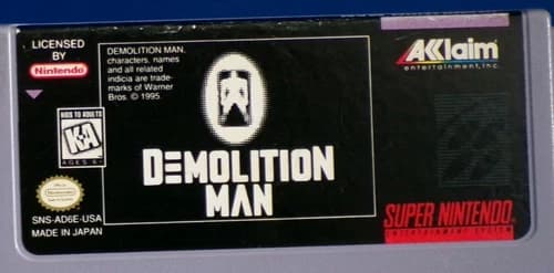 Demolition Man (Super Nintendo, 1995)