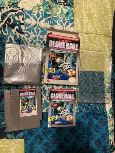 Super Glove Ball Nintendo NES In Box With Manual