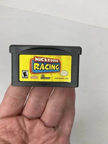 Nicktoons Racing (Nintendo Game Boy Advance, 2002) Tested Authentic NICE!