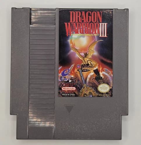Dragon Warrior III (Nintendo Entertainment System, 1992) Authentic