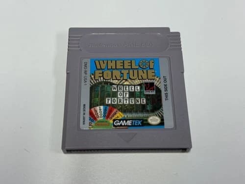 Nintendo Game Boy, Wheel of Fortune (1990) Great classic game! Tested Working