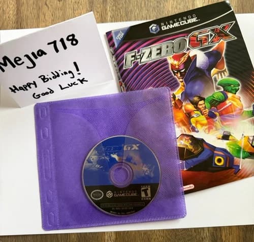 F-Zero GX (Nintendo GameCube, 2003) disc only