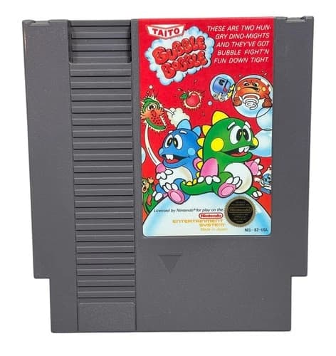 Bubble Bobble (Nintendo Entertainment System, 1985) Cartridge Only - Tested