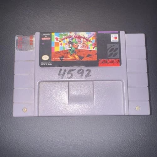 Mickey's Ultimate Challenge (Super Nintendo SNES, 1994) Disney Cartridge