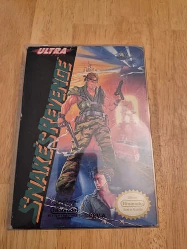 Snake's Revenge (NES, 1990) (Includes Box, Manual, and Packaging)