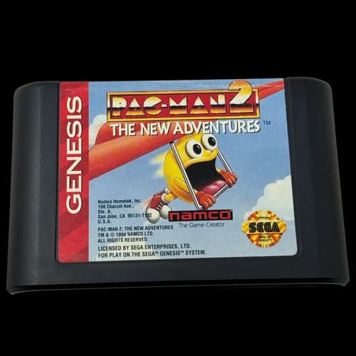 Pac-Man 2 The New Adventures Sega Genesis Video Game
