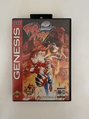 Fatal Fury 2 Sega Genesis Complete