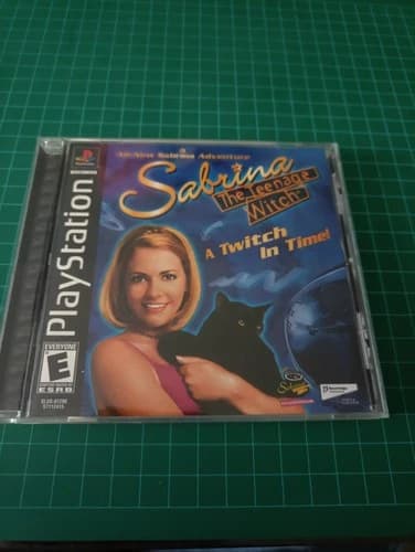 Sabrina The Teenage Witch: A Twitch in Time! (PS1 PlayStation 2000) - Complete