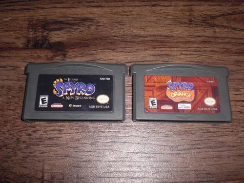 Legend of Spyro: A New Beginning Orange The Cortex Nintendo Game Boy Advance GBA