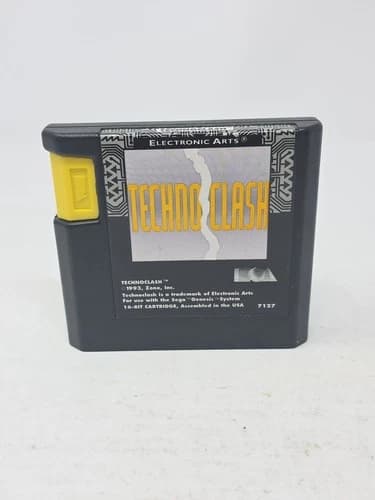 Techno Clash Sega Genesis Authentic Cartridge Only