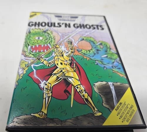 Ghouls 'n Ghosts (Sega Master System) – Complete in Box