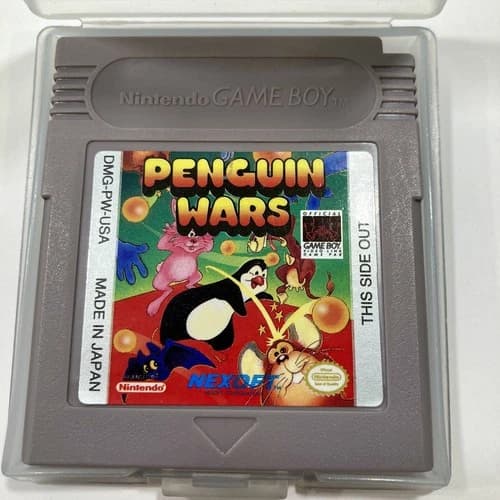 Penguin Wars (Nintendo Game Boy) - Tested and Working