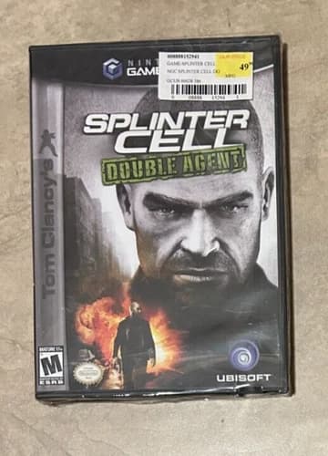 Tom Clancy Splinter Cell Double Agent Nintendo Gamecube NEW in Shrinkwrap READ