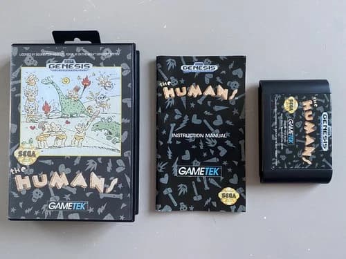 The Humans, Sega Genesis Megadrive, NTSC Complete