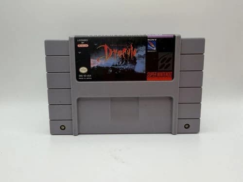 Bram Stokers Dracula Super Nintendo SNES Authentic Cartridge Tested