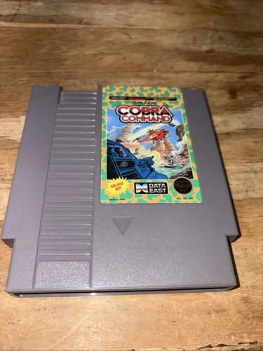 Cobra Command - Nintendo NES Video Game - Tested & Working Authentic