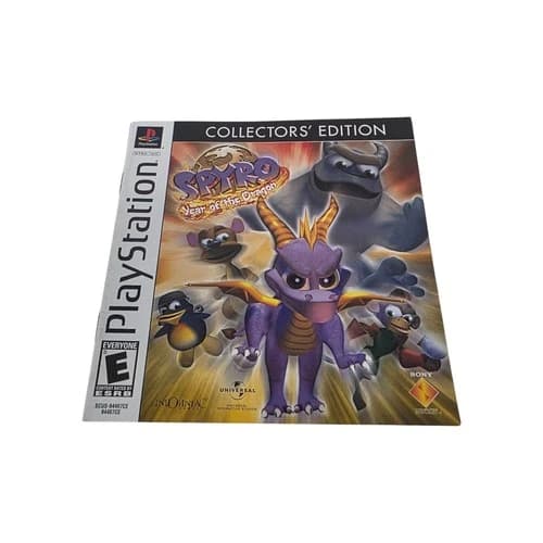 Spyro Year of the Dragon Collectors' Edition PlayStation 1 PS1 Game