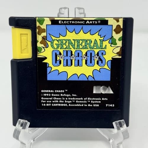 General Chaos Sega Genesis Cartridge Only Tested
