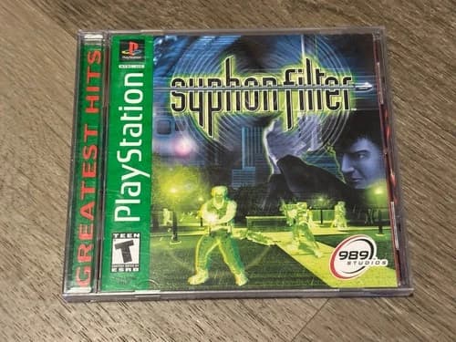 Syphon Filter Playstation 1 PS1 Complete CIB Authentic Good Shape
