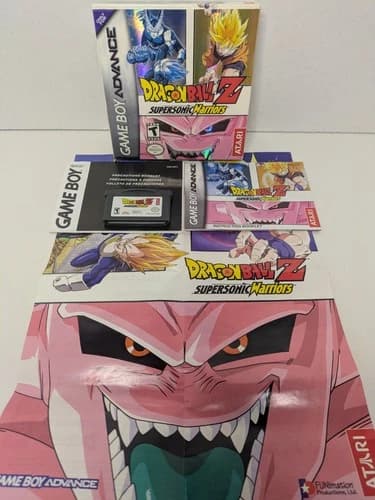 Dragon Ball Z: Supersonic Warriors (Nintendo GameBoy Advance, GBA, 2004) CIB