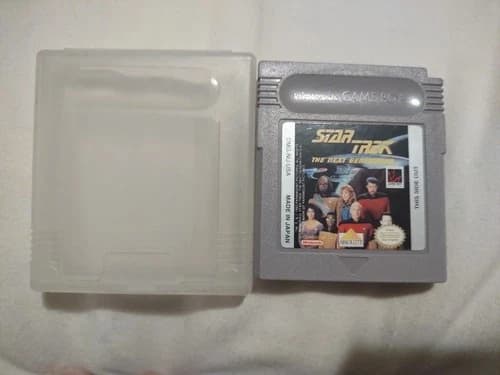 Vintage STAR TREK THE NEXT GENERATION Gameboy Game Cartridge Only Works