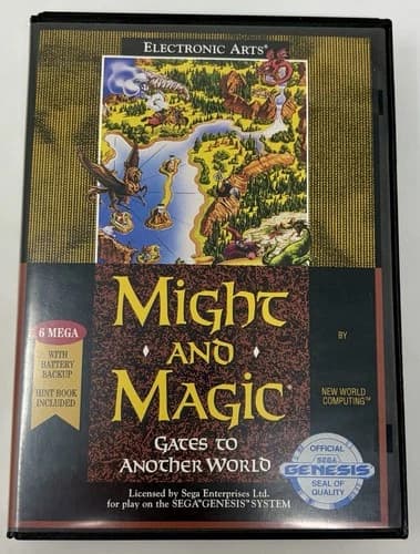 Might and Magic: Gates to Another World (Sega Genesis, 1991)