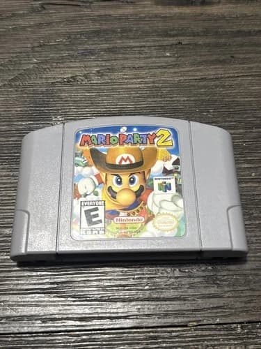 Nintendo 64 N64 Mario Party 2 Authentic Game Cartridge Only