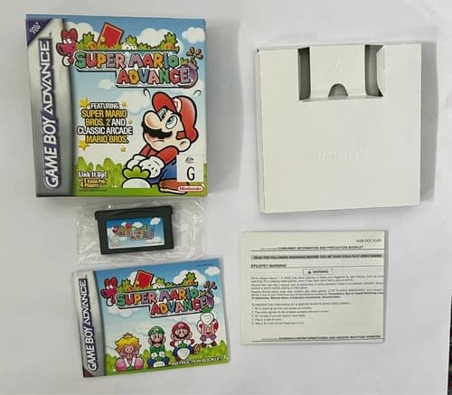 Super Mario Advance - Nintendo Game Boy Advance - Complete - Super Mario Bros. 2