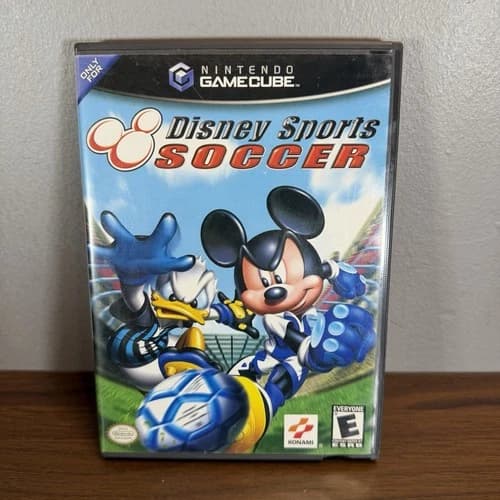 Disney Sports Soccer (Nintendo Gamecube) Complete With Manual CIB
