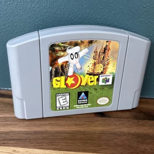 Glover (Nintendo 64, 1998) N64 Cartridge Only Authentic - Tested & Working
