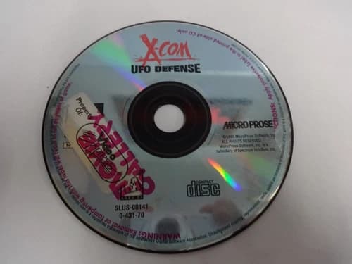 X-Com UFO Defense Sony Playstation One PS1 PSX Game Disc Only Free Ship