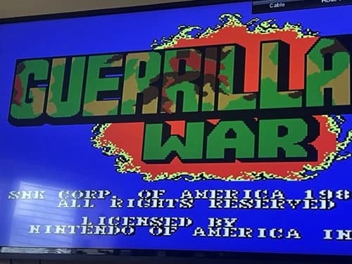 Guerrilla War (Nintendo Entertainment System, 1989) — GUERRILLA WAR for NES