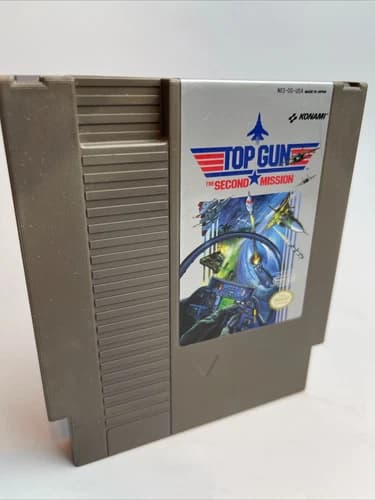 Top Gun: The Second Mission Nintendo NES Model NES-0G-USA 1985