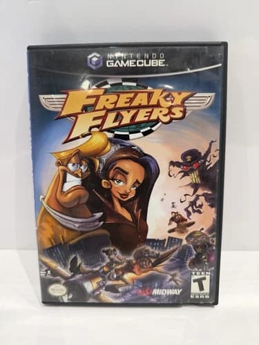Freaky Flyers CIB Authentic Nintendo Gamecube TESTED - Ship Fast
