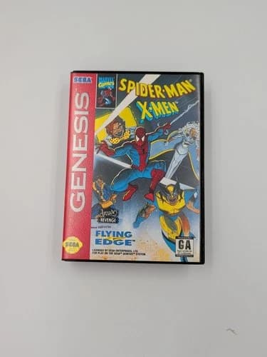 Spider-Man/X-Men: Arcade's Revenge (Sega Genesis, 1993) CIB